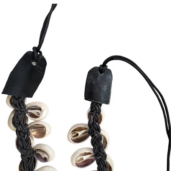 Cowrie Shell Belt Boho Beachy Y2K Surfer Rave Cowgirl Hippie Coastal Mermaid S - Picture 7 of 7